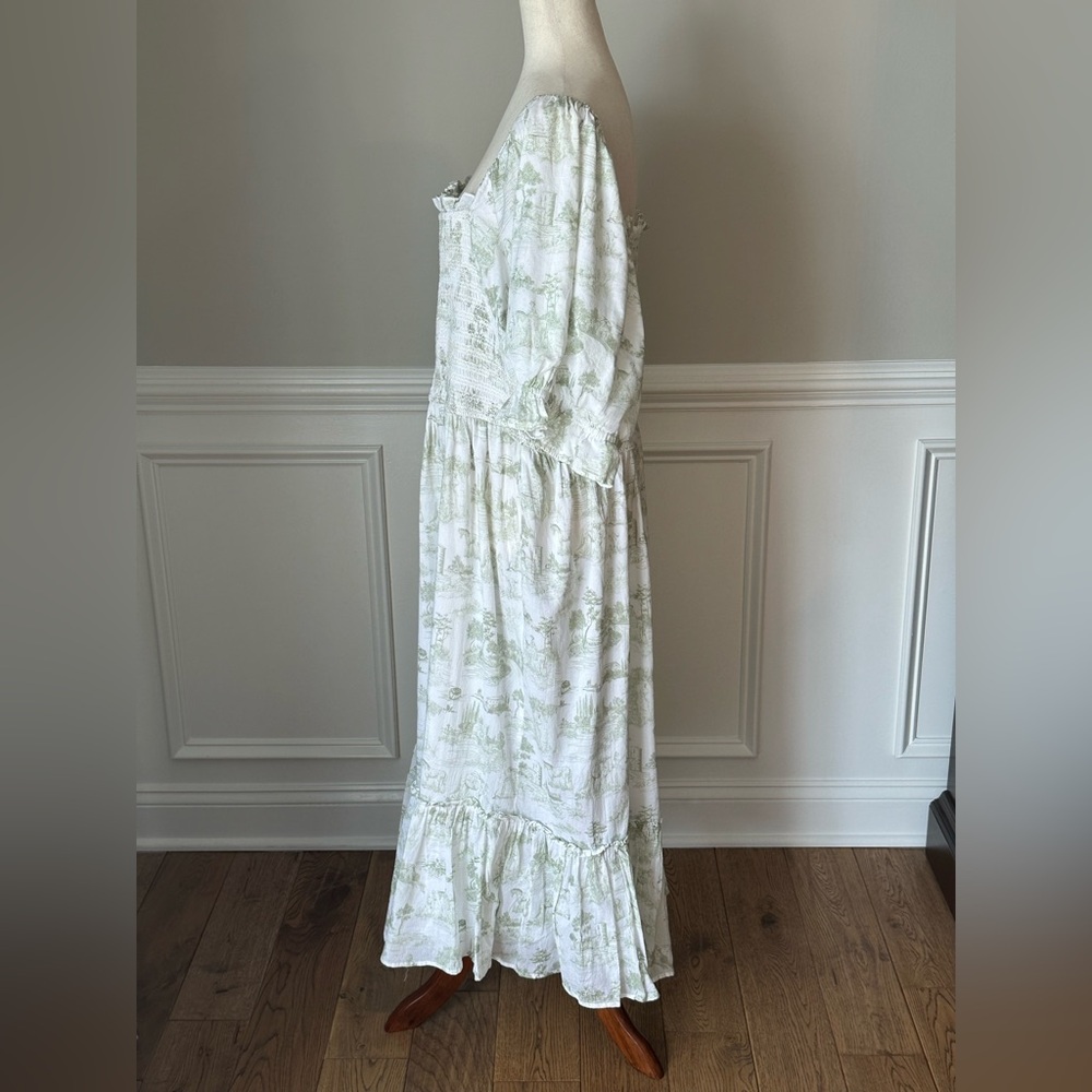 Ivy City Co. Valencia Dress in Sage size 3X - Picture 5 of 13